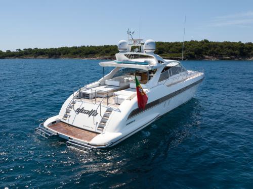 Mangusta 80 Luxus Yachtcharter in Cannes (Frankreich)