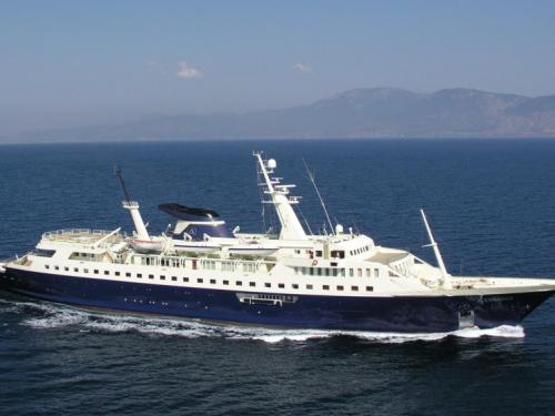 Mega Yacht Alexander - Luebecker Flender Werke - Luxury Super Yacht in Greece