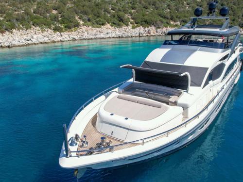 MY Den Den Luxury Yacht for charter in Bodrum (Turkey)