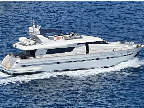 Luxusyacht San Lorenzo 82 Yachtcharter in Ibiza Stadt