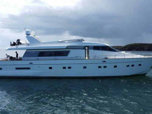 San Lorenzo 82 Luxury Yacht for charter in Athens (Greece)
