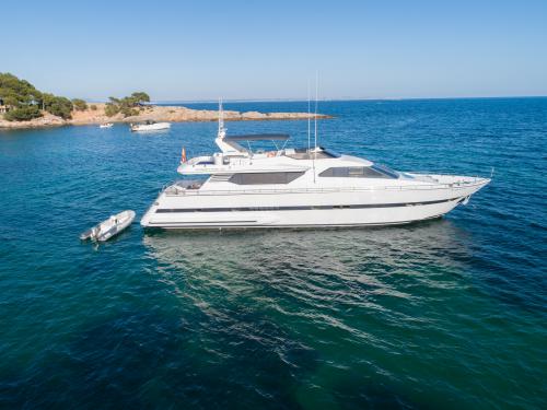 Superphantom 80 Luxury Yacht for charter in Palma (Spain)