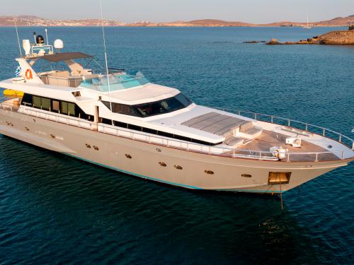 Motoryacht Akhir 27 chartern in Mykonos Stadt