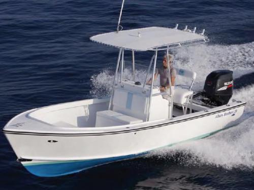 Motorboat Albury Brothers 20 available for charter in Marsh Harbour City