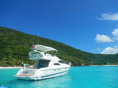 Motor yacht Atlantique 51 for hire in Nanny Cay Town
