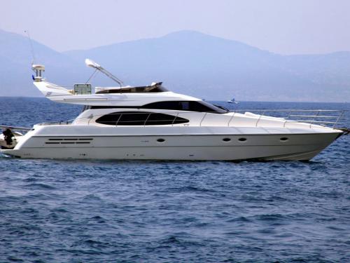 Motorboot Azimut 58 Yachtcharter in Athen