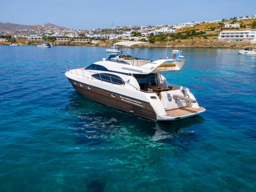 Motor yacht Azimut 58 for charter in Mykonos City