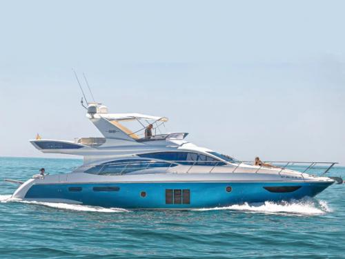 Motorboat Azimut 58 for charter in Marbella