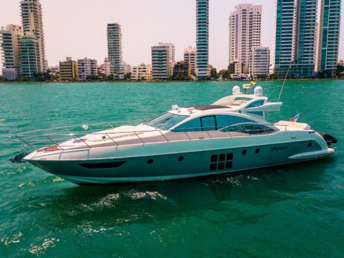 Motoryacht Azimut 62 chartern in Cartagena