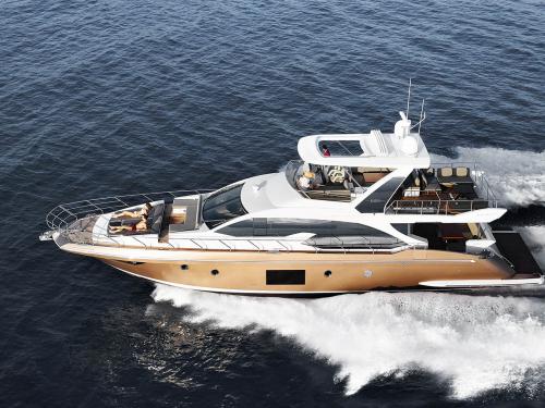 Motorboat Azimut 66 available for charter in ACI Dubrovnik Marina