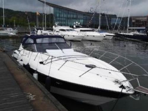 Motorboat Camargue 44 available for charter in Marina Lindholmen