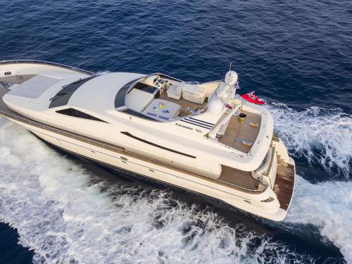 Motoryacht Canados 72 Yachtcharter in Cannigione