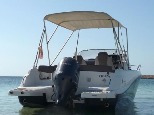 Motorboat Cap Camarat 6.5 WA available for charter in Santa Eularia des Riu
