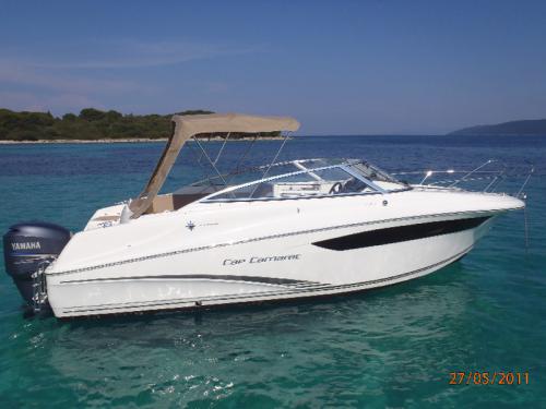 Motor yacht Cap Camarat 7.5 DC available for charter in Port d Aiguadolc
