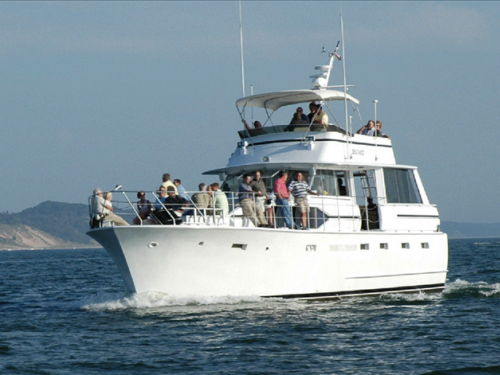 Motor yacht Chris Craft Roamer 55 available for charter in Saugatuck