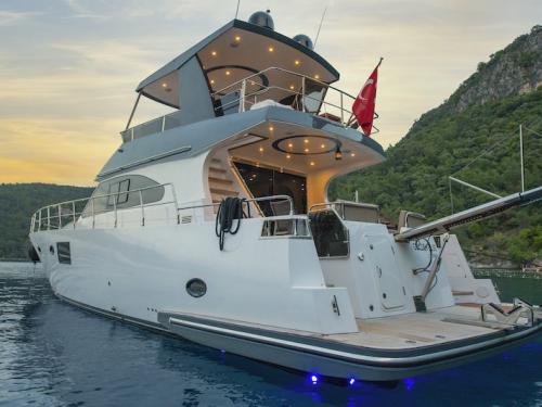Motorboat Golden Blue for rent in Ece Saray Marina