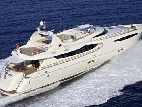 Superyacht charter with crew in Greece