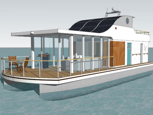 Houseboat Devin 1.5 available for charter in Sundhagen