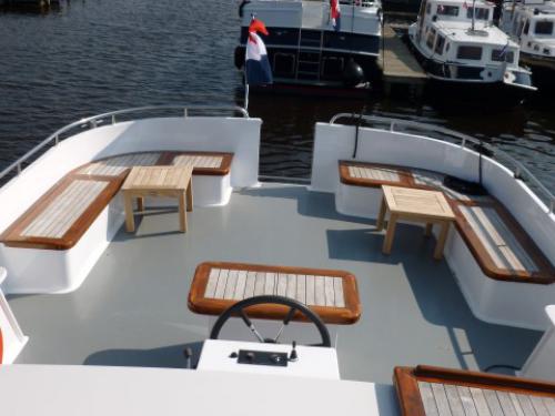 Motorboat Duetkruiser 1300 available for charter in Marina Friesland