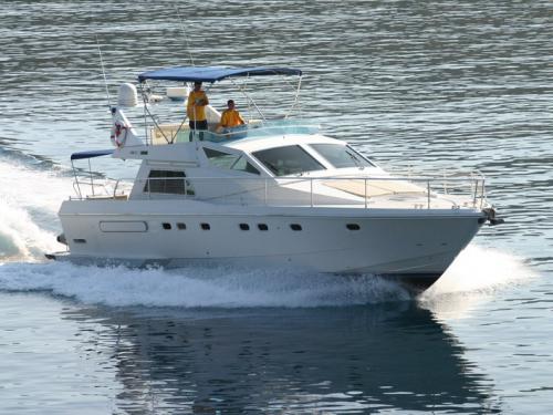 Motor yacht Ferretti 52.8 available for charter in Primosten