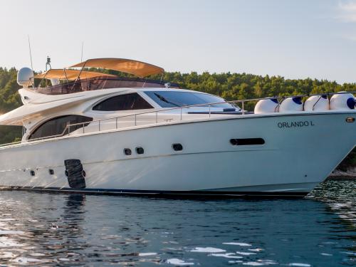 Motoryacht Ferretti 780 chartern in Split
