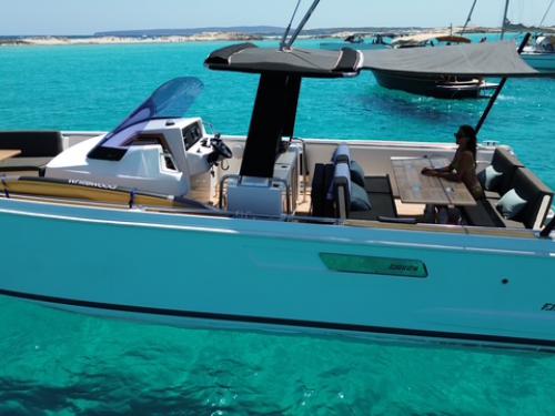 Motor yacht Fjord 38 Express for rent in Ibiza Town