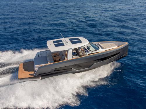 Motor yacht Fjord 41 XL for rent in Portisco