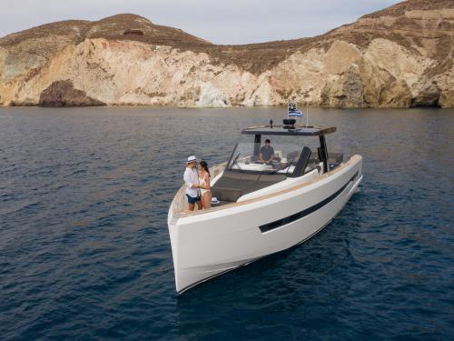 Motorboat Fjord 48 Open for charter in Vlichada