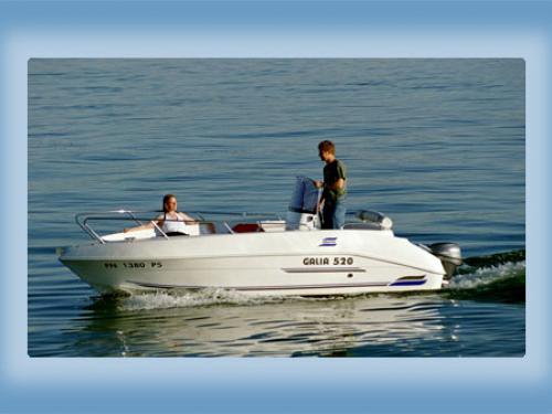 Motorboat Galia 520 for rent in Hagnau