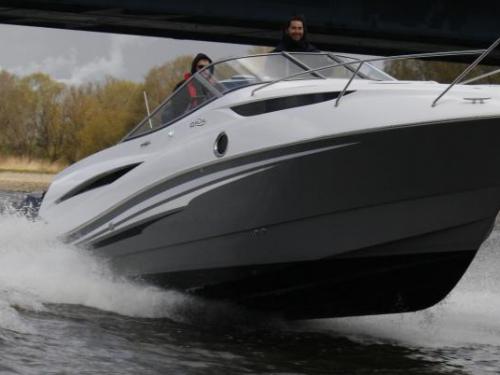 Motor yacht Galia 820 Cruiser for hire in Marina BZH Bootszentrum