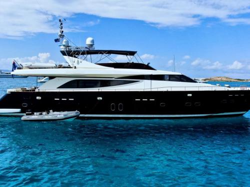 Motorboot Guy Couach 98 Yachtcharter in Ibiza Stadt