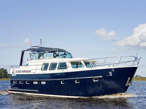 Motorboat Impression 1400 available for charter in Drachten