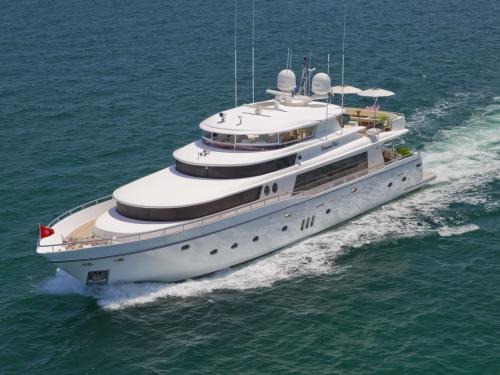 Motor yacht Johnson 103 available for charter in Red Hook