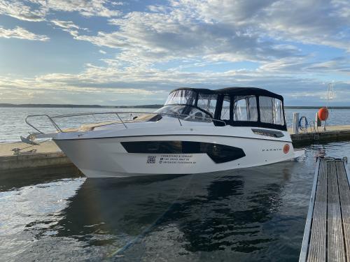 Motor yacht Karnic SL 800 for hire in Marina Fleeensee