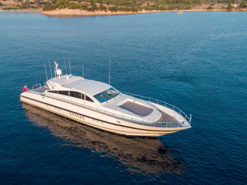 Motoryacht Leopard 27 chartern in Flisvos Marina