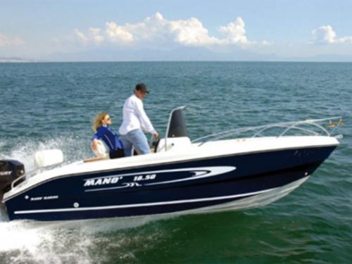 Motorboat Mano Marine 18.50 available for charter in Lazise