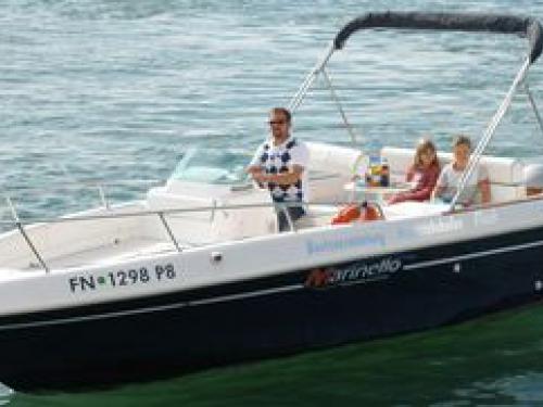 Motorboat Marinello Eden 22 available for charter in Friedrichshafen