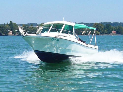 Motorboat Merry Fisher 635 for charter in Lindau