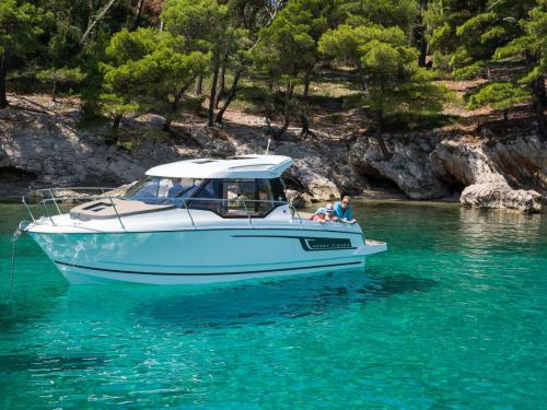 Motorboat Merry Fisher 795 available for charter in SCT Marina Trogir