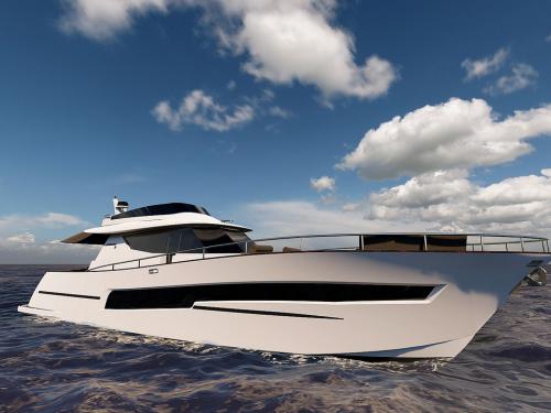 Motoryacht Monachus 70 Fly Yachtcharter in Split