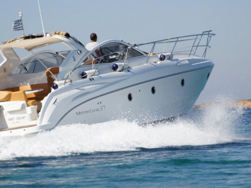 Motoryacht Monte Carlo 37 Yachtcharter in Zakynthos