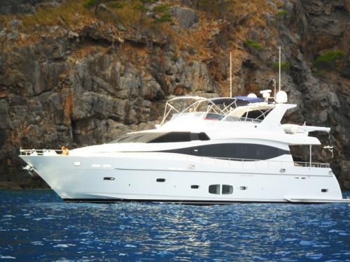 Montefino 78 Luxury Yacht for charter in Palma (Spain)