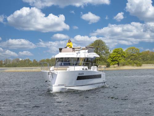Motor yacht Northman 1200 available for charter in Wegorapa