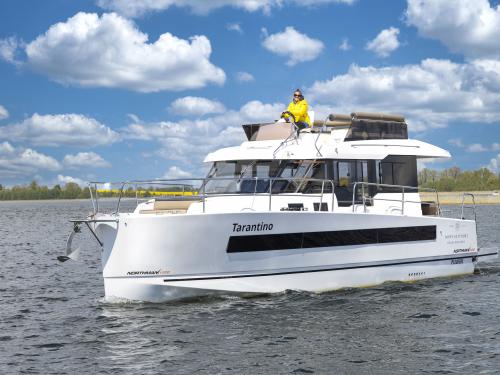 Motor yacht Northman 1200 available for charter in Wegorapa