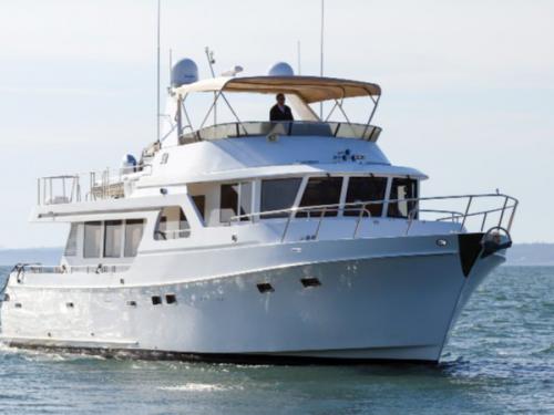 Motor yacht Ocean Alexander 70 available for charter in Bellingham Marina