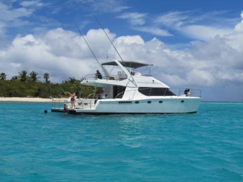 Catamaran Powercat 52 available for charter in Road Town