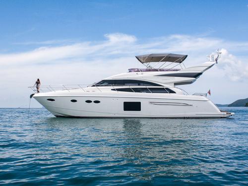 Motoryacht Princess 64 Yachtcharter in Phuket Motoryacht Princess 64 Yachtcharter in Phuket