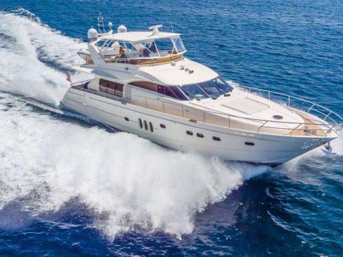 Motor yacht Princess 75 Fly for rent in Newport Harbor Marina