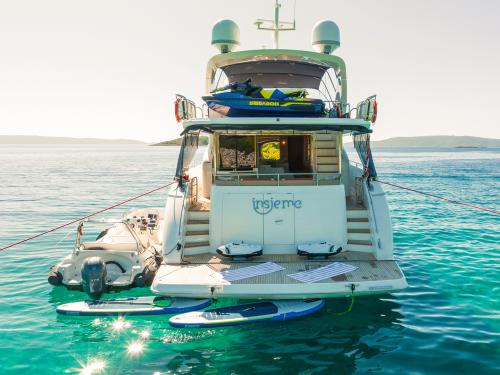 Yacht Princess 85 for hire in Trogir