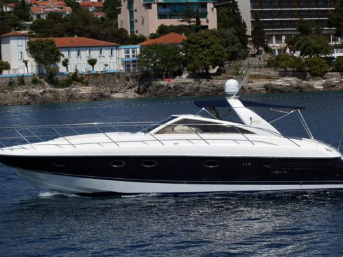 Motor yacht Princess V42 available for charter in Marina Punat